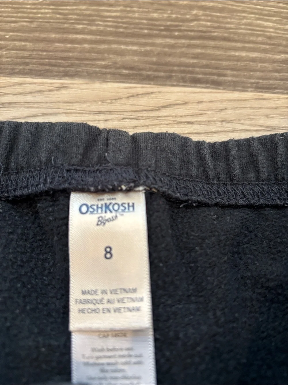 OshKosh B'gosh Black and Navy Kids Jogger Pants Duo